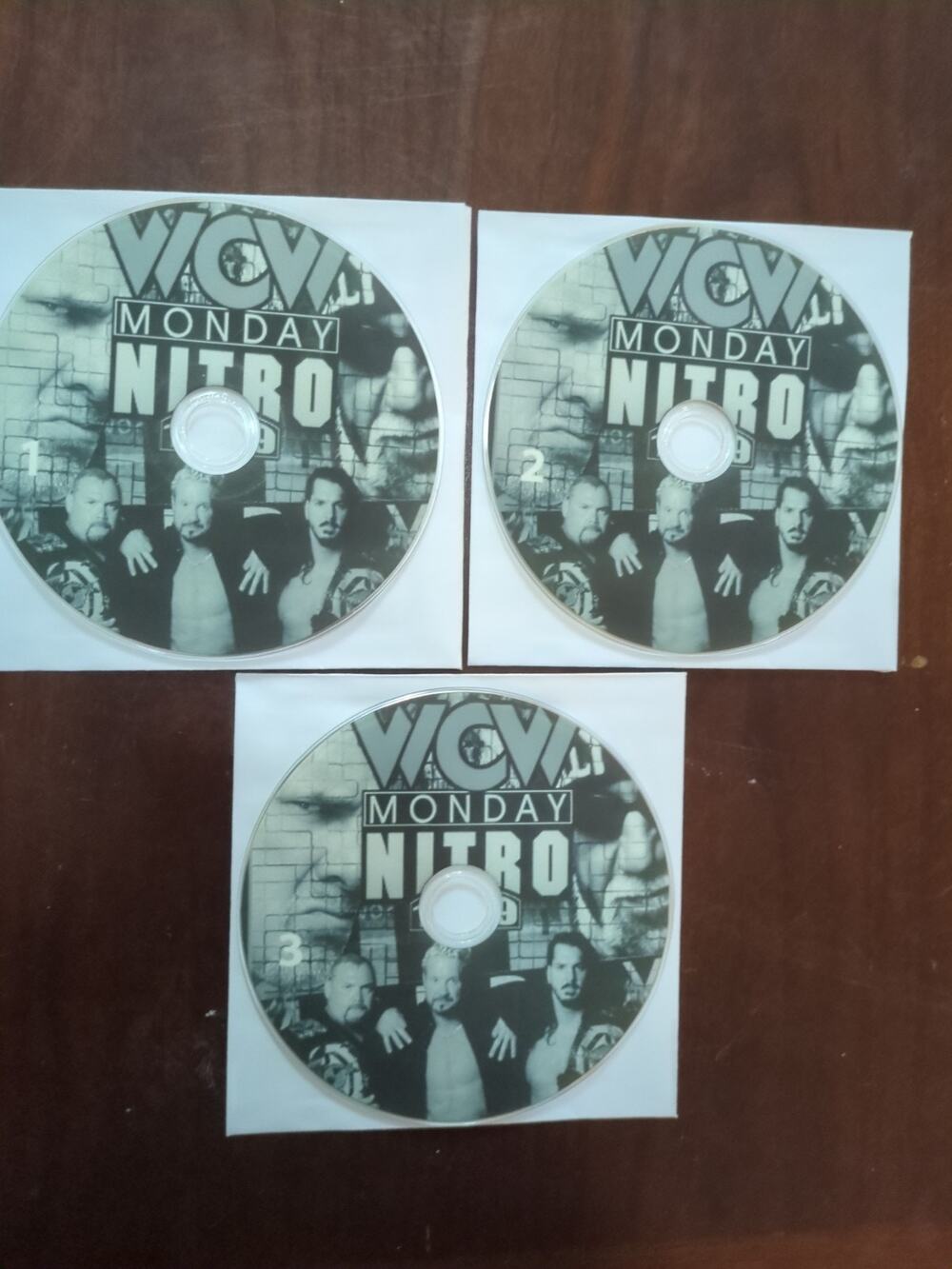 wcw Monday nitro 1999 three disc Blu-ray discs only